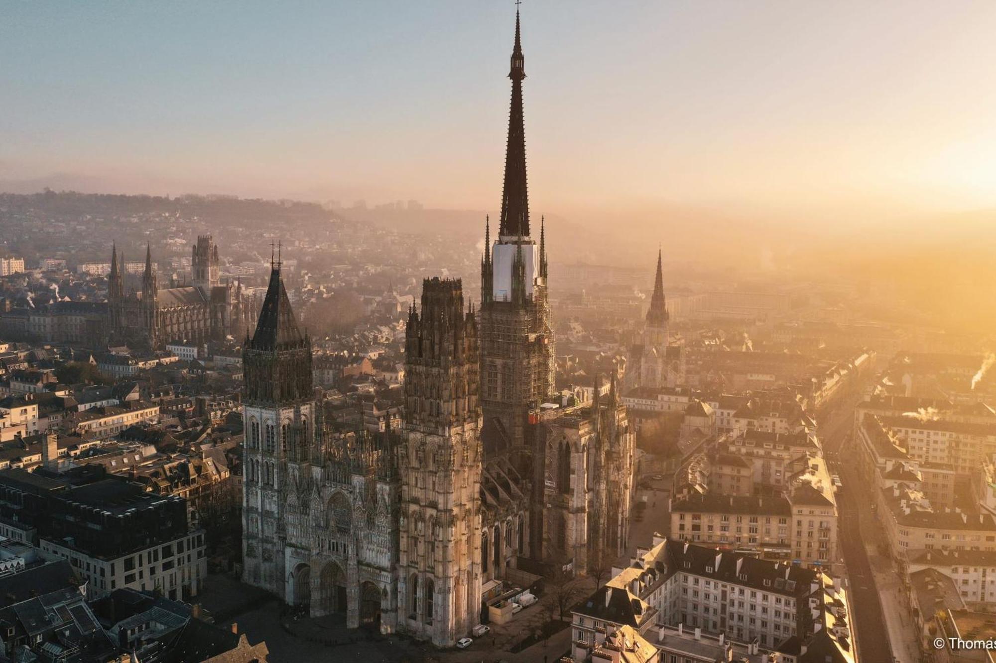 Vieux Marche Sublime Appartement Avec Ascenseur Rouen Exteriör bild
