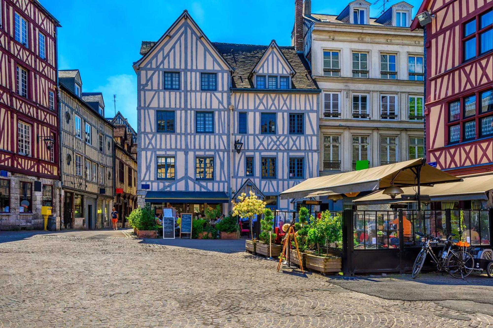 Vieux Marche Sublime Appartement Avec Ascenseur Rouen Exteriör bild